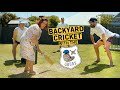 Backyard Cricket With The Grubs