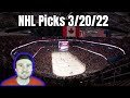 NHL Picks and Matchup Previews 3/20/22