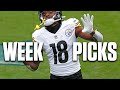 NFL Week 18 Picks & Best Bets w/ Cam Stewart | Against The Spread