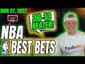 NBA Picks 3/27/2022 | FREE NBA Best Bets, Spread Picks, Predictions, and Player Props