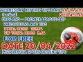 FOOTBALL PREDICTIONS TODAY 20/04/2022|SOCCER PREDICTIONS|BETTING TIPS,#betting@sports betting tips