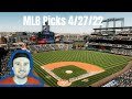 MLB Picks and Predictions Today 4/27/22