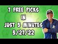 7 Free Sports Betting Picks and Props Thursday 1/6/22 – NBA, NHL College Basketball