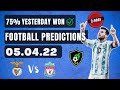 Football Predictions Today 05/04/2022 | Soccer Predictions | Betting Strategy #freepicks