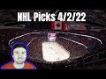 NHL Picks and Matchup Previews 4/3/22