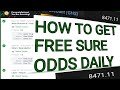 How To Get Free Sure Odds Daily – Solid Payout – Solid Payout Today – Maskd Bettor