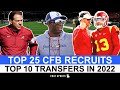 College Football Signing Day: Top 25 Recruiting Classes For 2022