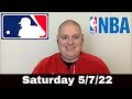 Saturday Free Betting Picks & Predictions – 5/7/22 l Picks & Parlays