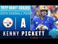 Steelers Take First QB Off Board In Draft With Kenny Pickett At No. 20 Pick I 2022 NFL Draft Grades