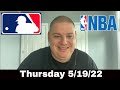 Thursday Free Betting Picks & Predictions – 5/19/22 l Picks & Parlays