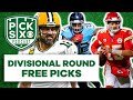 NFL DIVISIONAL ROUND PLAYOFF PICKS AGAINST THE SPREAD FOR EVERY GAME, BEST BETS, PREDICTIONS