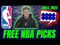 NBA Picks 1/8/2022 | Free NBA Bets, Picks, Predictions, and Player Props
