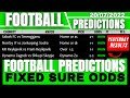 FREE MATCHES FIXED MATCHES DAILY BETTING TIPS |BETTING TIPS SURE TIPS |FOOTBALL BETTING PREDICTIONS