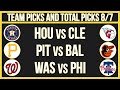 FREE MLB Picks and Predictions Today 8/7/22 Baseball MLB Betting Tips and Analysis