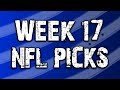 Week 17 NFL Picks Against the Spread