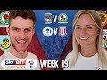 CHAMPIONSHIP PREDICTIONS WEEK 19