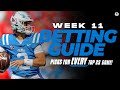 College Football Week 11 Betting Guide: FREE PICKS for every ranked game | CBS Sports HQ