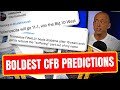 BOLDEST College Football Predictions: Part 17 (Late Kick Cut)
