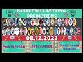 Basketball Predictions Today|NBA Picks Today|Eurocup Predictions|Basketball Champions League