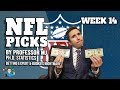 TOP NFL BETTING PICKS WEEK 14 (BY STATISTICS PH.D.!)