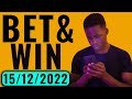 FOOTBALL PREDICTIONS TODAY 15/12/2022 | SOCCER PREDICTIONS TODAY | BETTING TIPS, #footballbetting