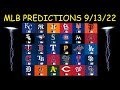 FREE MLB PICKS & PREDICTIONS 9/13/22