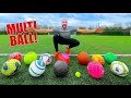 Scoring 1 AMAZING Goal With Every Football I own…