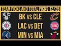 FREE NBA Picks Today 12/26/22 NBA Picks and Predictions