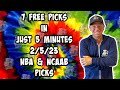 NBA & NCAAB Best Betting Picks & Predictions Sunday 2/5/23 | 7 Picks