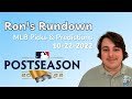 MLB Playoffs Picks & Predictions Today 10/22/22 | Ron's Rundown