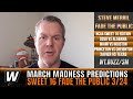 Sweet 16 Predictions, Picks & Odds | NCAA Tournament Betting | Happy Hour Tip-Off Show | Mar 24