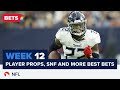 NFL Week 12 Betting Show: Player Props, Best Bets & More