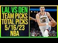 Free NBA Betting Picks Today 5/16/23 Basketball Picks and Predictions