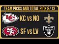FREE NFL Picks Today 8/13/23 NFL Picks and Predictions