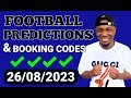 FOOTBALL PREDICTIONS TODAY 26/8/2023 SOCCER PREDICTIONS TODAY |BETTING TIPS, #footballpredictions
