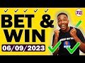 FOOTBALL PREDICTIONS TODAY 06/9/2023 SOCCER PREDICTIONS TODAY | BETTING TIPS, #footballpredictions