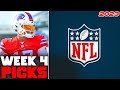 NFL WEEK 4 PICKS 2023 | WEEKLY NFL PICKS