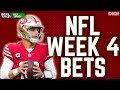 2023 NFL Week 4 Bets