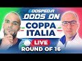 Odds On: Coppa Italia Round of 16 – Free Football Betting Tips, Picks & Predictions