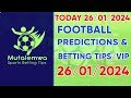 FOOTBALL PREDICTIONS TODAY 26/01/2024 |ENGLAND FA CUP |BETTING TIPS, #betting@sports betting tips