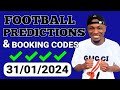 FOOTBALL PREDICTIONS TODAY 31/01/2024 SOCCER PREDICTIONS TODAY | BETTING TIPS , #footballpredictions
