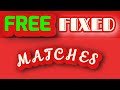FREE FIXED MATCHES #FREEDAILYMATCHES