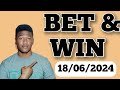 FOOTBALL PREDICTIONS TODAY 18/06/2024 SOCCER PREDICTIONS TODAY | BETTING TIPS, #footballpredictions