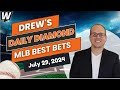 MLB Picks Today: Drew’s Daily Diamond | MLB Predictions and Baseball Odds for Monday, July 29