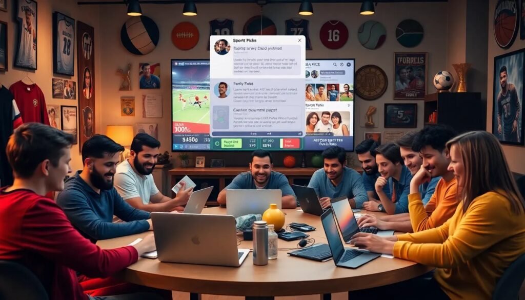 My sports picks discord server